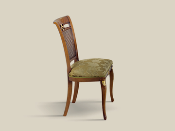 5481 - Fabric and wood chair with Vienna straw backrest by Tarocco Vaccari Group - view 2